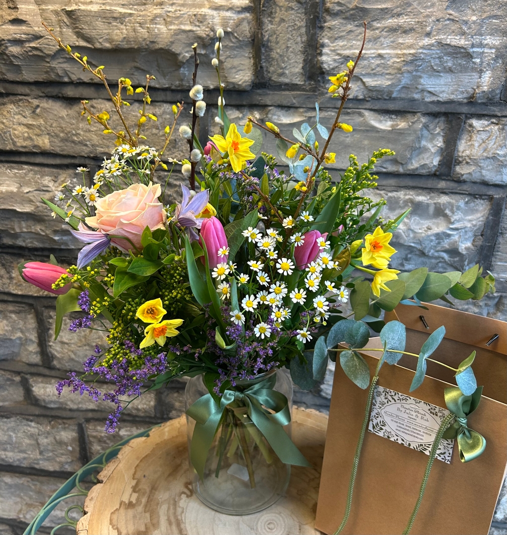 Spring Vase Arrangement