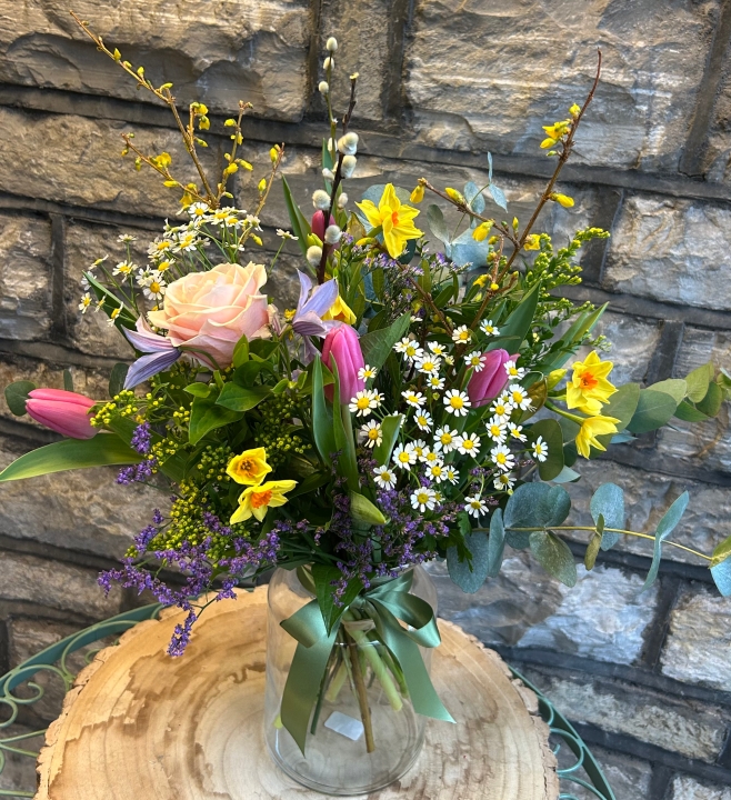 Spring Vase Arrangement